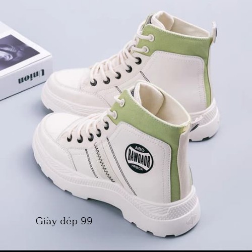 Giày bốt nữ,  Boot cao cổ Hàn quốc ulzzang hàng cao cấp 4cm mẫu xinh hàng mẫu hot trend 2021 | BigBuy360 - bigbuy360.vn
