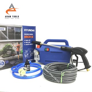 Máy xịt rửa xe chỉnh áp Hyundai HRC918 - 1800w- Hàng chính hãng bảo hành 12 tháng