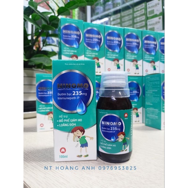 Siro ho Ninomo bổ phế loãng đờm 100ml