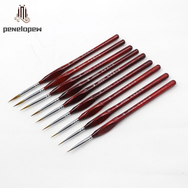 pw Professional Sable Hair Ink Brush Paint Art Brushes for Drawing Gouache Oil Painting Brush Art Supplies