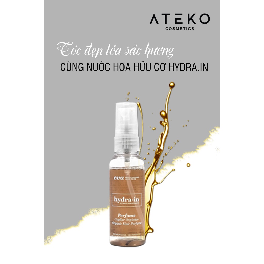 Nước hoa hữu cơ dưỡng tóc mềm mượt Hydra In Perfume - Eva Professional