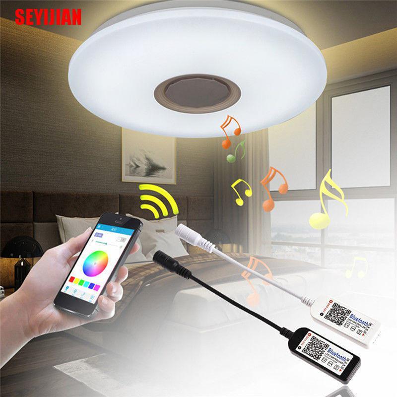Bộ Điều Khiển Từ Xa Mini Bluetooth / Wifi Led Cho Dây Đèn Led 5050 3528 Rgb / Rgbw