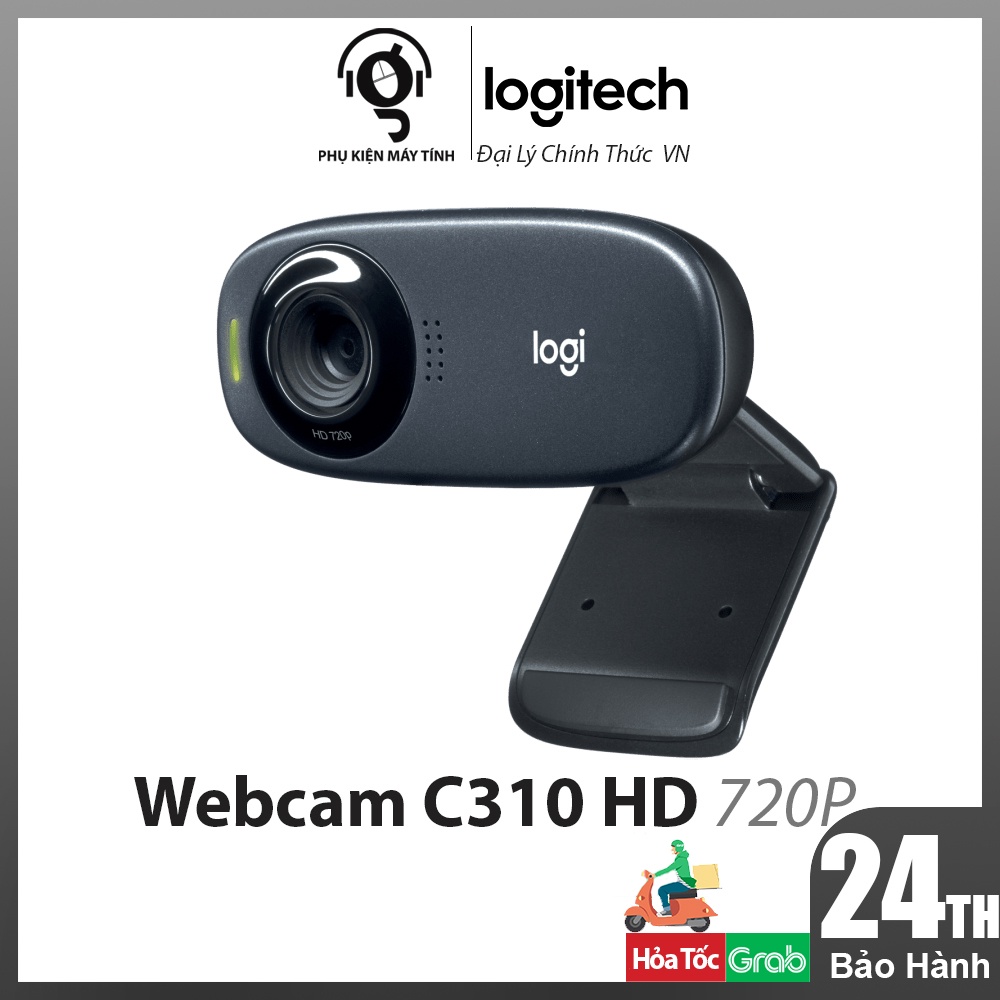 Webcam Logitech C310 HD - Hàng Chính Hãng