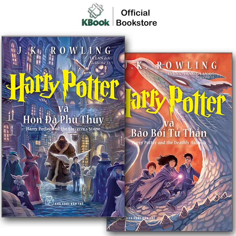 Sách - Harry Potter (Trọn bộ 7 cuốn, lẻ tùy chọn) - NXB Trẻ - Tái Bản