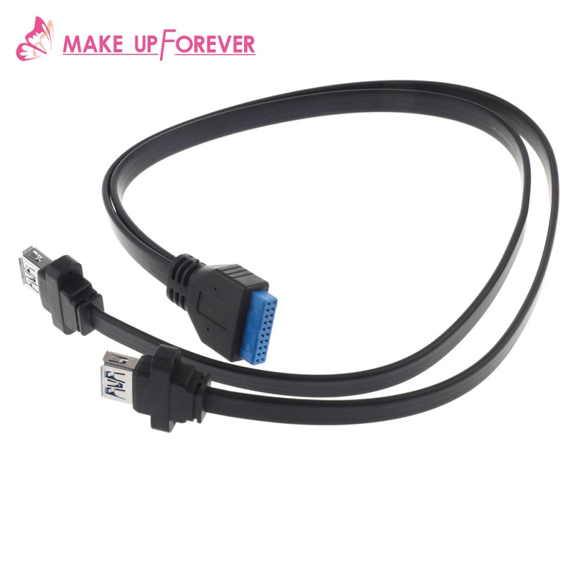 Dây Cáp Nối Dài 2 Cổng Usb 3.0 Cái Sang Bo Mạch Chủ 20pin