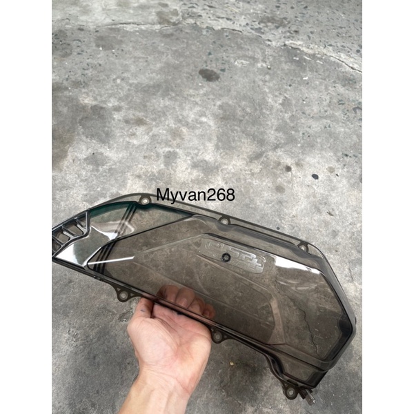 Nắp Pô E Ốp Lọc Gió AB 160-125cc Airblade 2023 Đời Mới Đen Khói & Trong Suốt