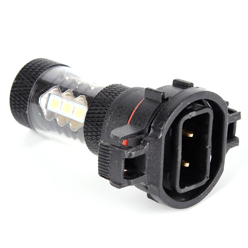 Set 2 Bóng Đèn Sương Mù PSX24W H16 5202 160W LED 144 SMD Ánh Sáng Trắng Dành Cho Ô Tô