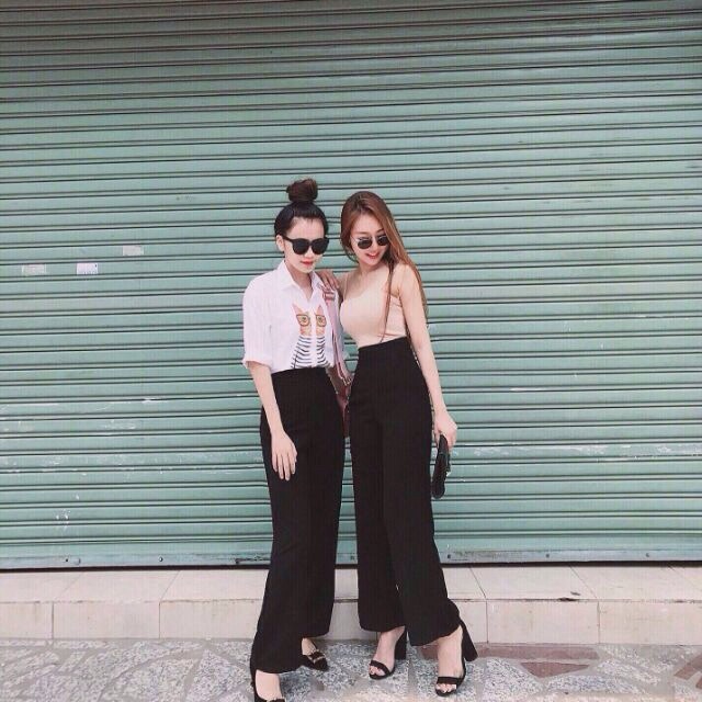 [MAY THEO SỐ ĐO]Quần ống suông lưng rời, khoá sau | BigBuy360 - bigbuy360.vn