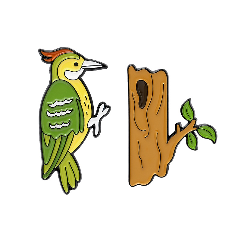 Ghim Cài Áo Hình Động Vật 6 Kiểu Dáng Dễ Thương