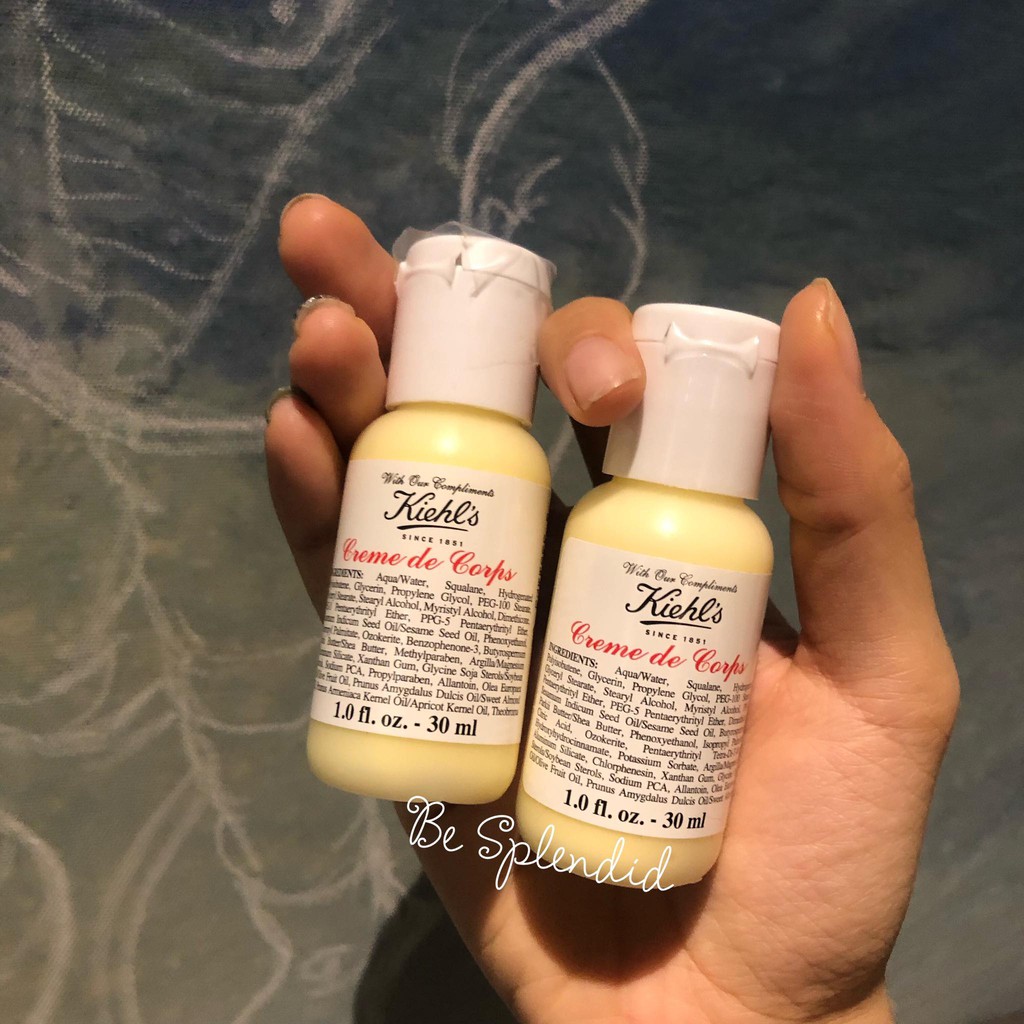 [Minisize] KIEHL'S - Kem Dưỡng Thể Kiehl's Creme De Corps 30ml