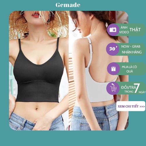 ÁO HAI DÂY CROPTOP NỮ, BRA HỞ LƯNG CHIẾT EO TẬP THỂ THAO 2 DÂY BẢN TO, GYM, YOGA LEN TĂM SIÊU HOT HÀNG CHUẨN LOẠI 1 M02
