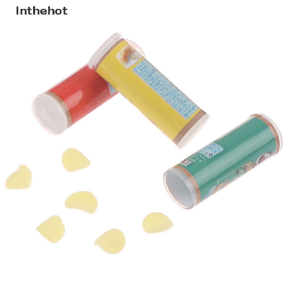 Set 1 / 3 Mô Hình Lọ Khoai Tây Chiên Trang Trí Nhà Búp Bê