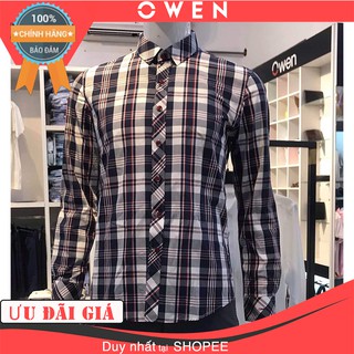 (OWEN GIẢM GIÁ ) - Áo sơ mi dài tay Owen chính hãng - AS15502D