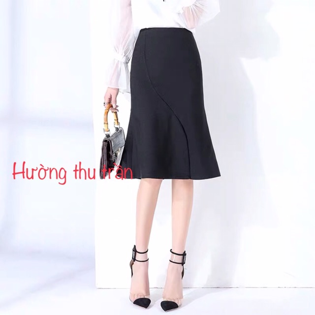 Chân váy xẻ trước thời trang công sở | BigBuy360 - bigbuy360.vn