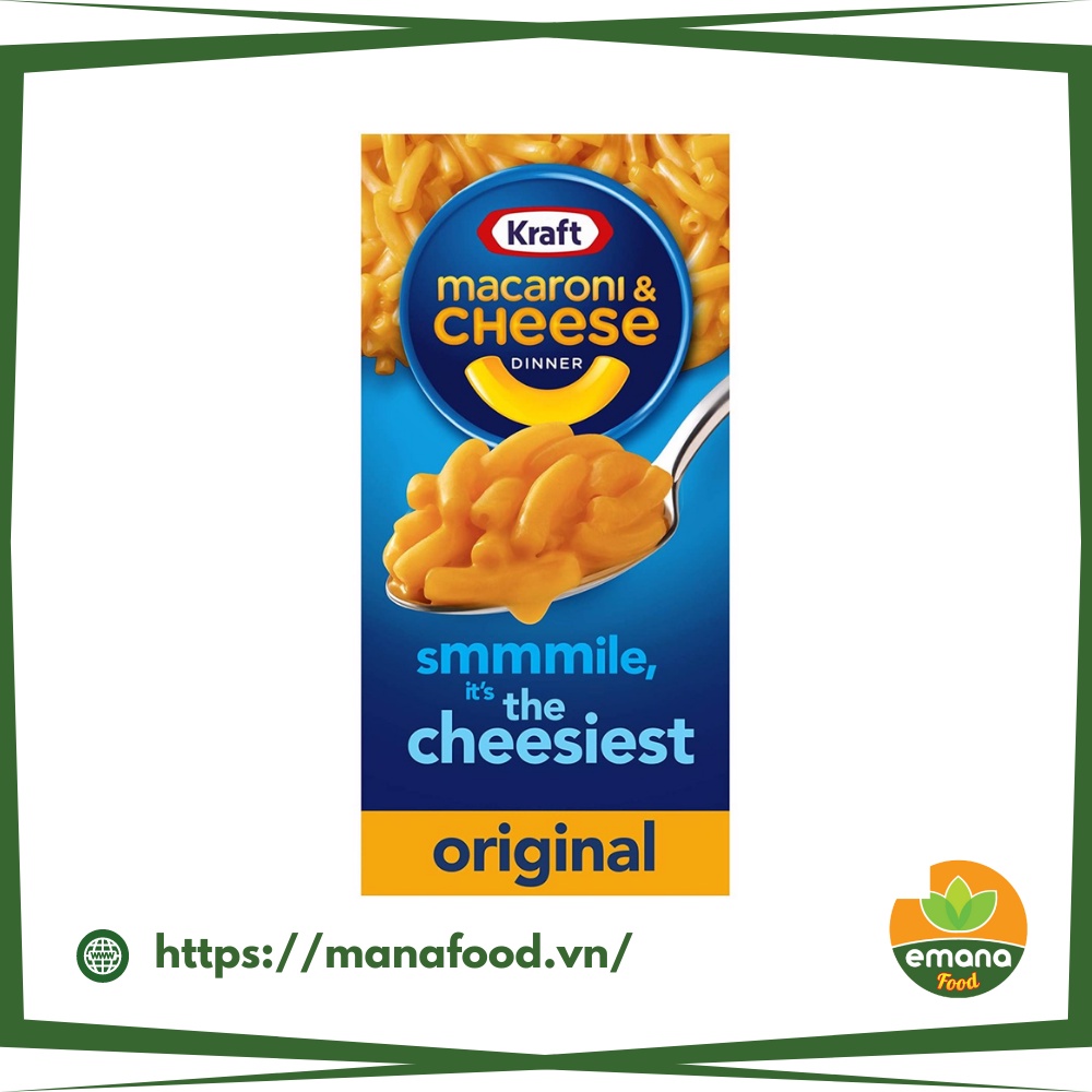 Mì ống Macaroni & Cheese kraft 206gr - nhập khẩu Mỹ