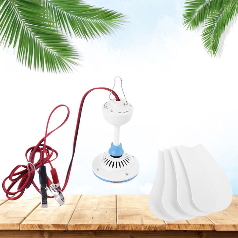 Quạt Trần 12V 16 31 5 Pin Tiện Dụng Cho Cắm Trại Ngoài Trời