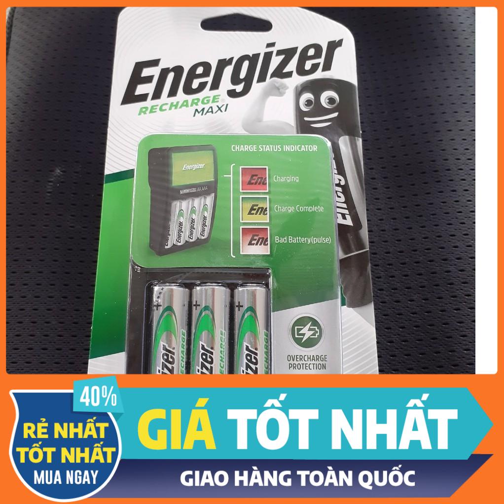Bộ sạc Energizer kèm 4 pin 2000mAh chính hãng