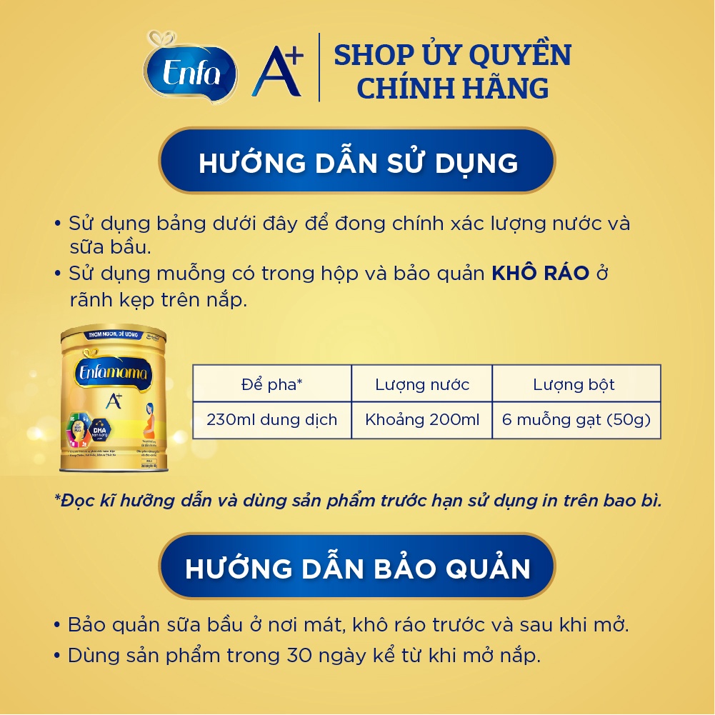 Sữa Enfamama A+ 360 Brain Plus hương vani 400g