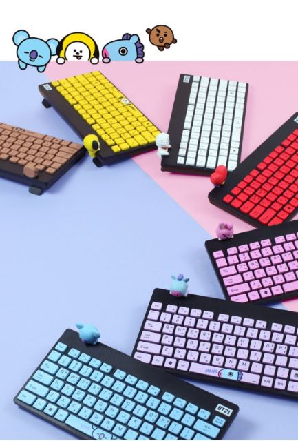 Bàn phím không dây BT21 × ROYCHE.