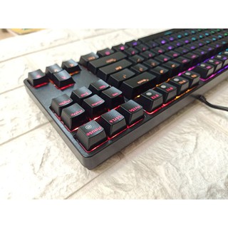 Bàn phím cơ DareU EK87 Multi LED Brown switch