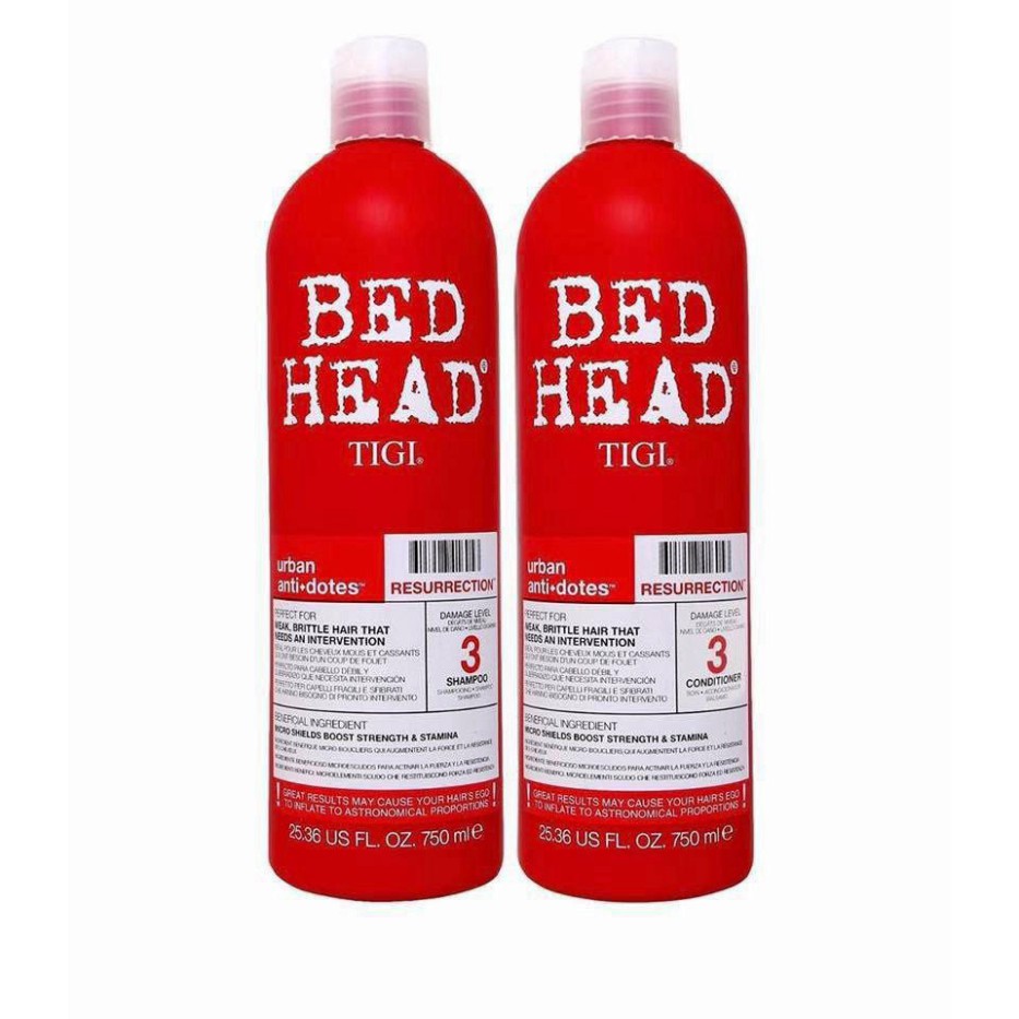 [Chính Hãng] Bộ Dầu Gội + Xả Tigi Bed Head, Dầu Gội Xả Chăm Sóc, Phục Hồi Tóc Cấp Độ 3| Ngăn Ngừa Gãy Rụng Khô Sơ | BigBuy360 - bigbuy360.vn