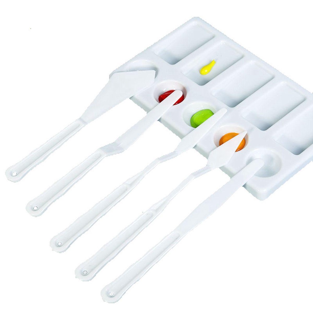 Bảng Pha Màu Vẽ Tranh Sơn Dầu Bằng Acrylic Tiện Dụng
