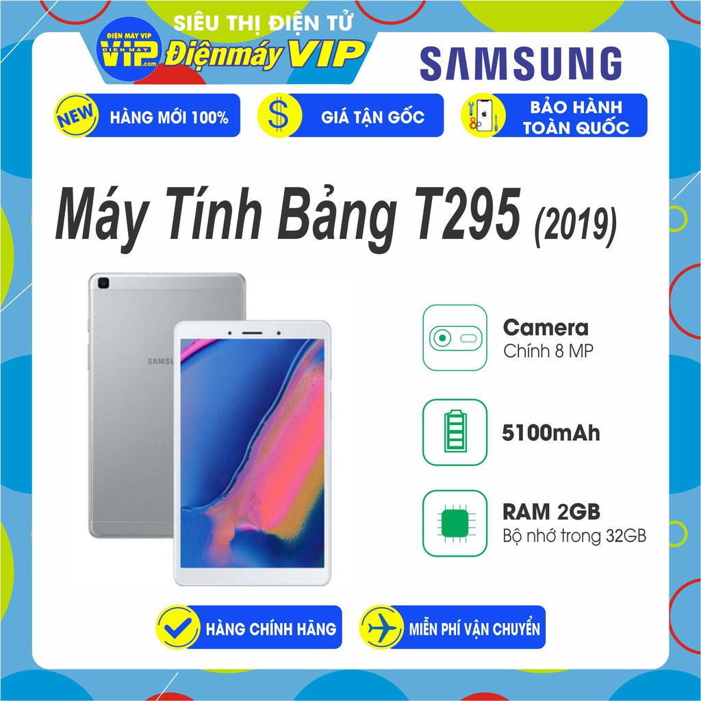 Máy Tính Bảng Samsung T295 (2019) - Hàng Chính Hãng - Mới 100% | BigBuy360 - bigbuy360.vn