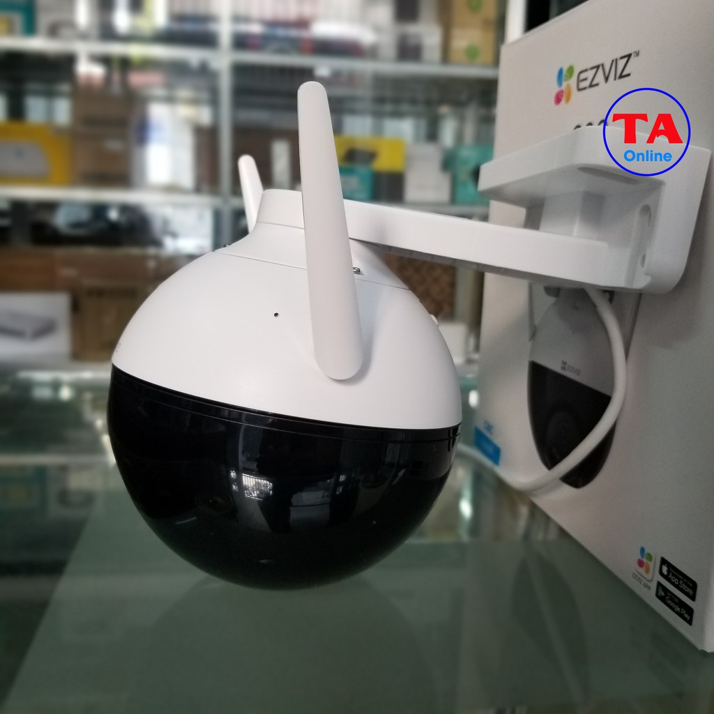 Camera Wifi Thông Minh Ezviz CS-C8C - Camera Xoay Ngang 352 độ - Gắn Ngoài trời, Trong nhà