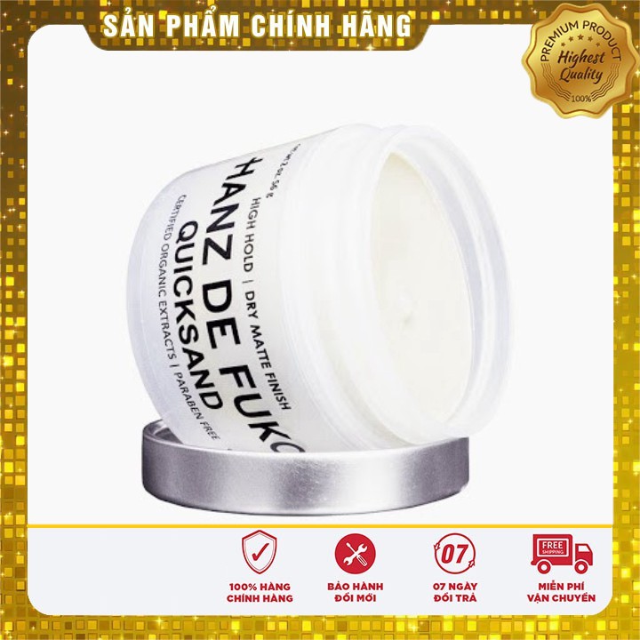 Sáp Vuốt Tóc Hanz De Fuko Quicksand 56 gr USA Cao cấp Chính Hãng  ( Dành cho tóc mõng và thưa )