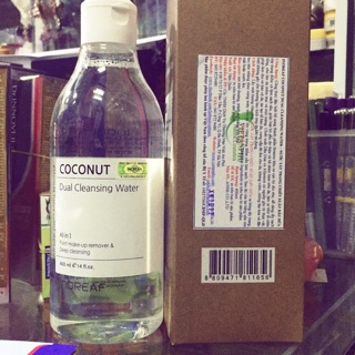 Coconut nước tẩy trang chiết xuất dầu dừa 400ml