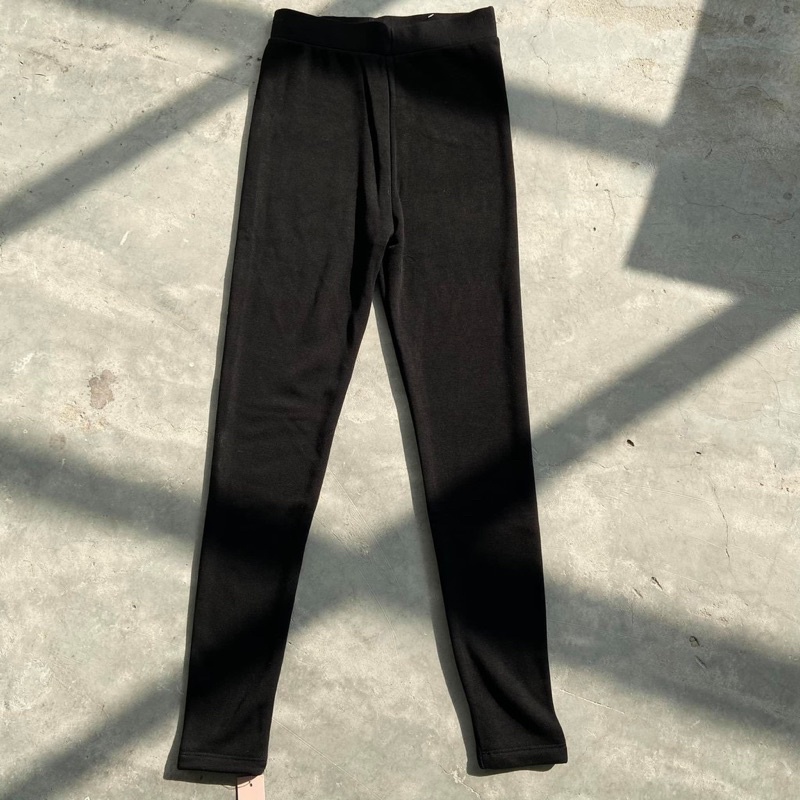 Quần legging lót lông đen, mềm ,mịn, Hàng Siêu Phẩm   cạp cao gen bụng nâng mông.