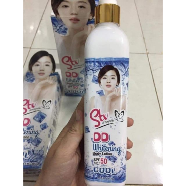 Kem dưỡng trắng da DD WHITENING BODY LATION THÁI LAN
