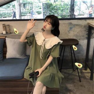 ❌❌❌đầm bbdoll cổ sen