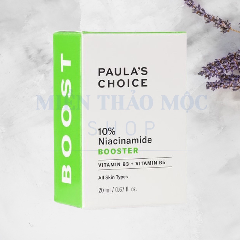 Tinh chất Paulas Choice Resist 10% Niacinamide Booster sáng da, giúp se lỗ chân lông,giảm mụn