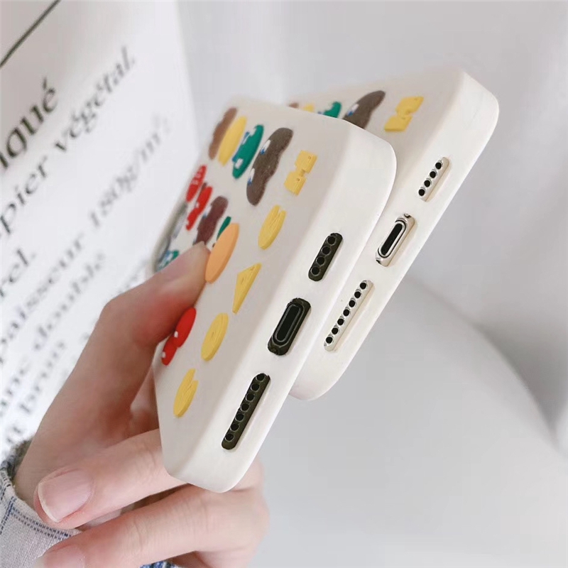Peas Silicone Phone Case For iPhone 13Pro Max 13Pro 13/13Mini 12ProMax 12Pro 12 12Mini 11 Pro Max IX Xs Max XR iPhone 7 8 Plus Full Cover case | BigBuy360 - bigbuy360.vn