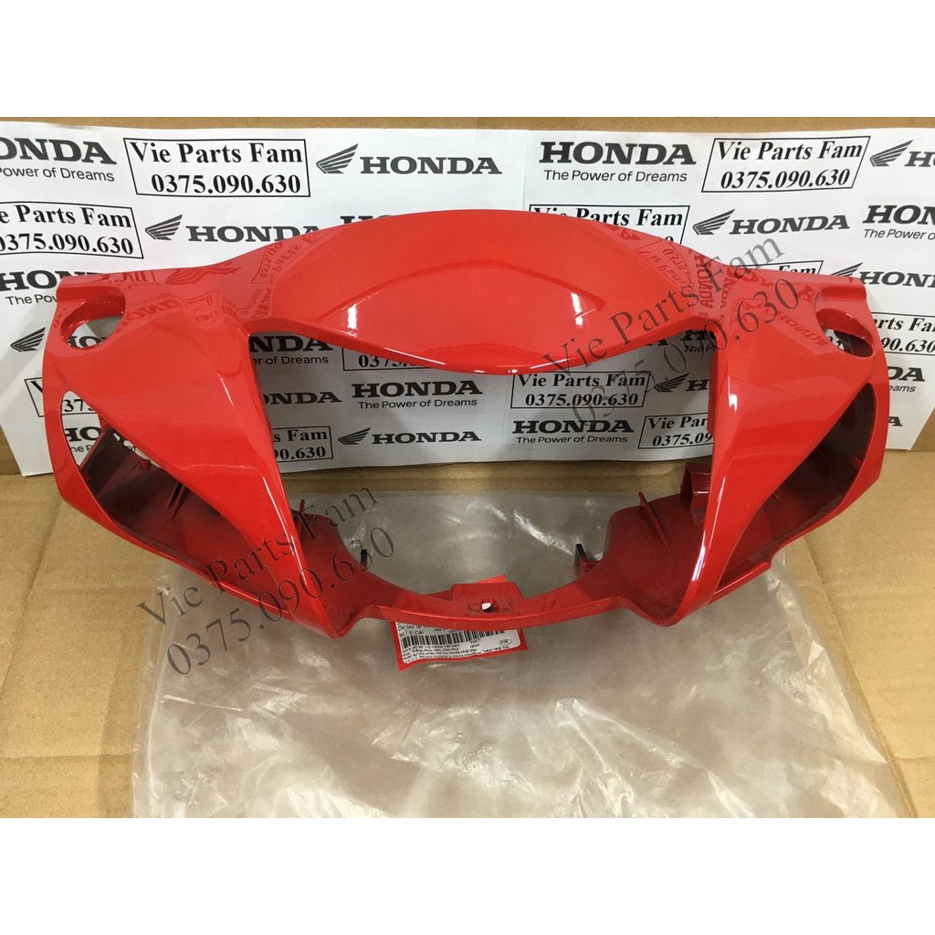 Nắp trước tay lái/ Ốp đầu trước Wave A 110, Wave anpha 110  đủ màu, hàng chính hãng Honda