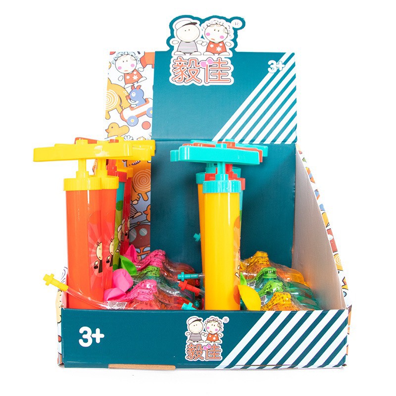 Đồ chơi xe chạy bong bóng kèm đồ bơm bong bóng vui nhộn quà tặng cho bé trẻ em