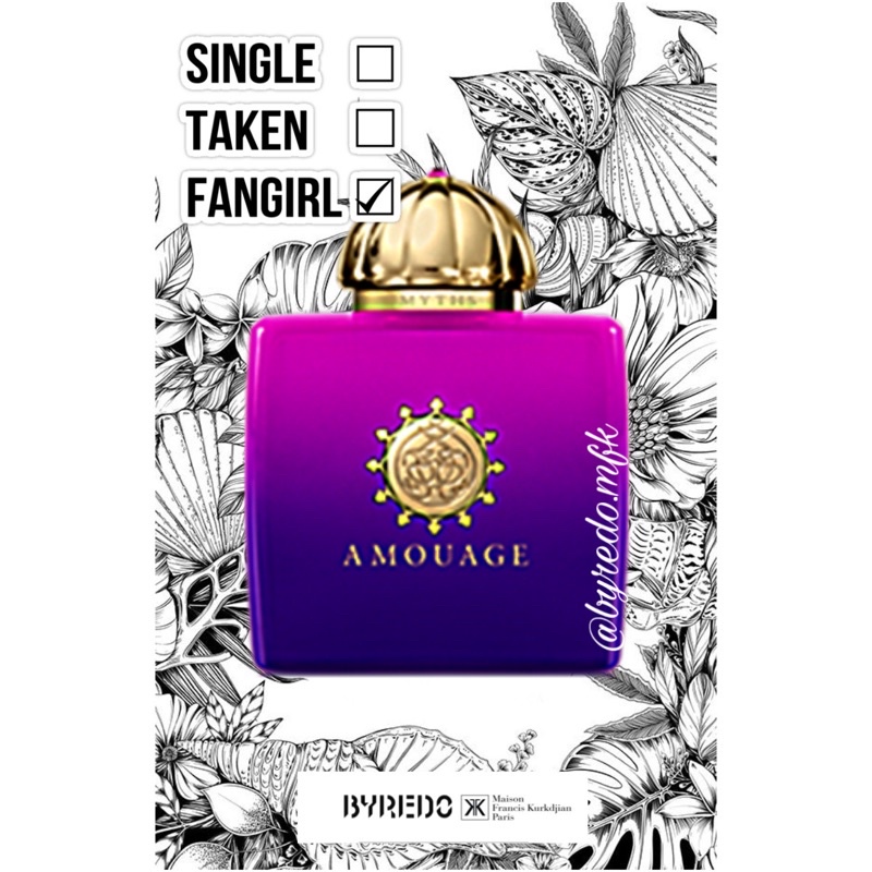Mẫu thử nước hoa Amouage Myths Woman (5ml/10ml/20ml) | BigBuy360 - bigbuy360.vn