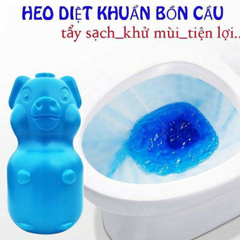 Heo diệt khuẩn bồn cầu