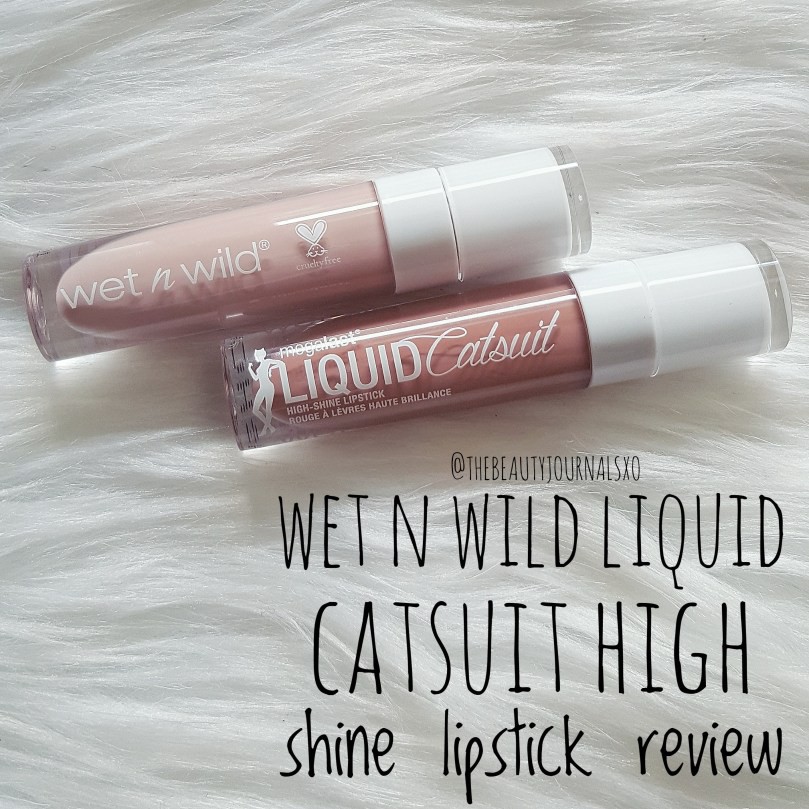 SON BÓNG WET N WILD MEGALAST LIQUID CATSUIT HI-SHINE LIPSTICK