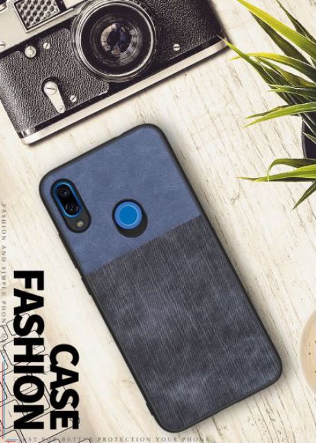 Ốp lưng Xiaomi Redmi 7 FREESHIP Từ 50k chống sốc vân da bò thời trang cao cấp chất đẹp