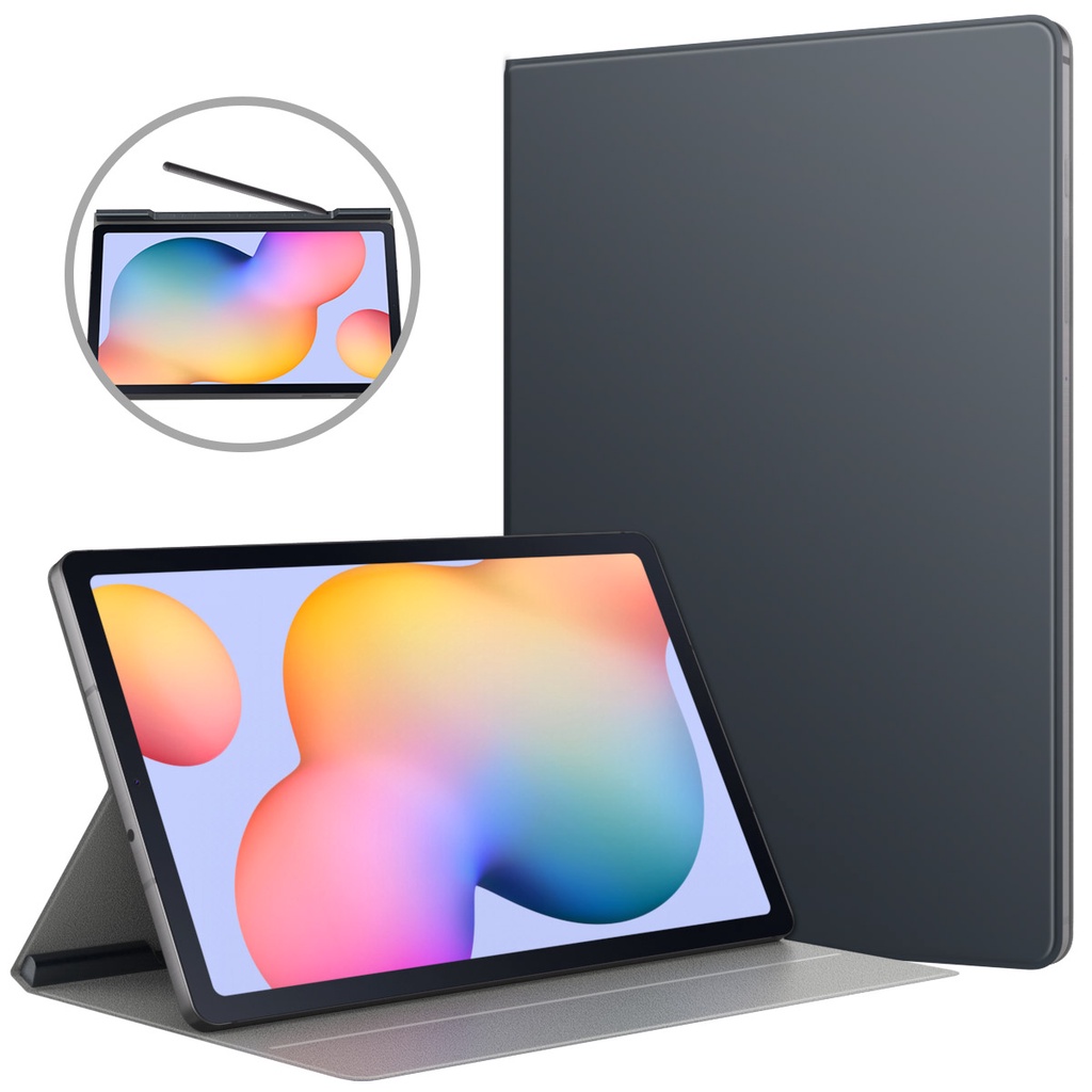 Bao da máy tính bảng ARESKO nam châm ngăn đựng bút cho Samsung Galaxy Tab S6 Lite S7 11in S7 / S8Plus 12.4in 2020 2022
