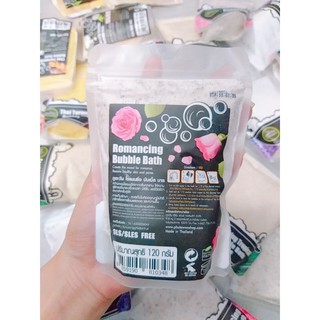 Bột Tắm Tạo Bọt Calming Bubble Bath Phutawan 120g