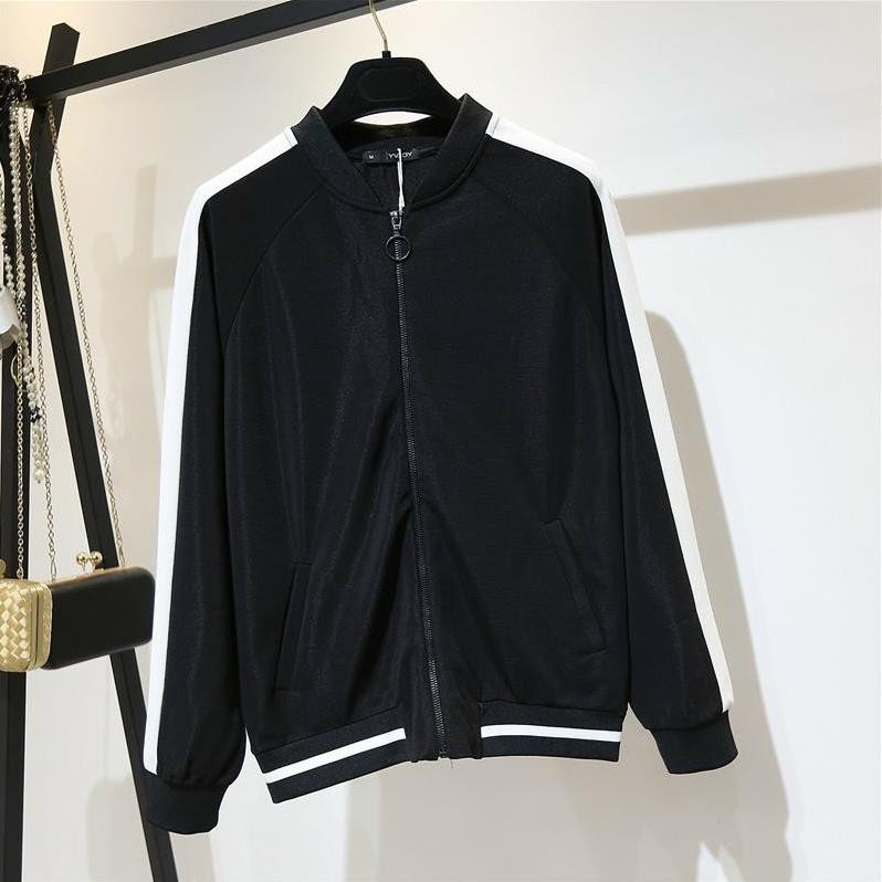 Áo khoác dù thể thao cổ bo chạy sọc cá tính - KD1 | BigBuy360 - bigbuy360.vn