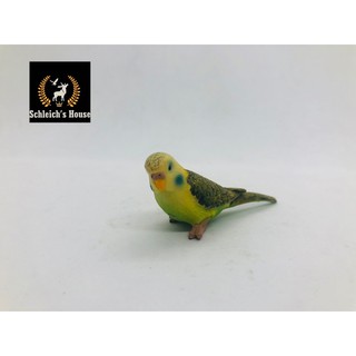 Mô hình động vật Schleich chính hãng chim Vẹt xanh lá 14408 - Schleich House