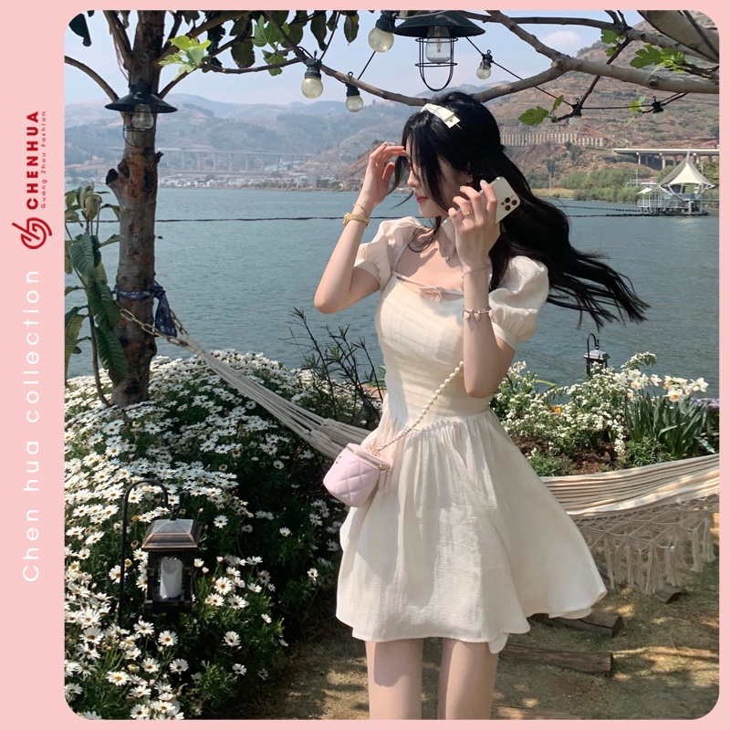 Váy tiểu thư hàn quốc đầm bánh bèo ulzzang cao cấp VT95 Mẫu mới