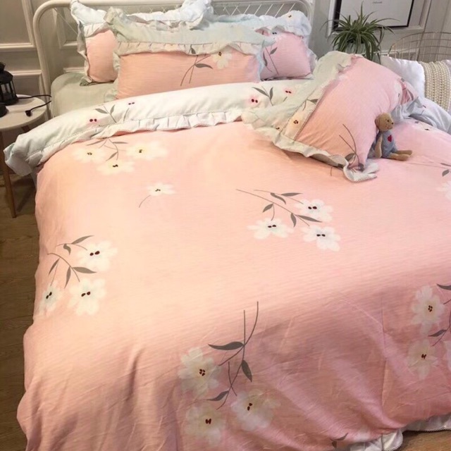 SET CHĂN GA GỐI COTTON HÀN QUỐC