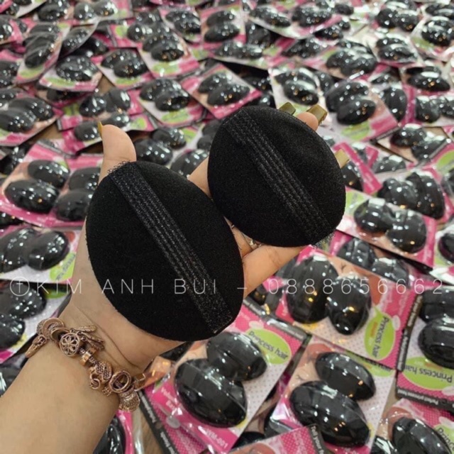 Kẹp PHồng Mái Tròn Phong Cách Hàn Quốc