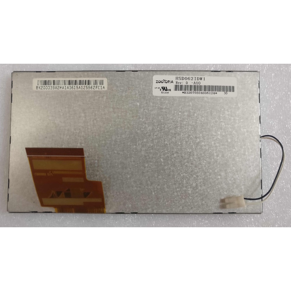 BH 100% mới 6.2 inch LCD 155 * 88mm HSD062IDW1 HSD062IDW3 XHS Màn hình LCD