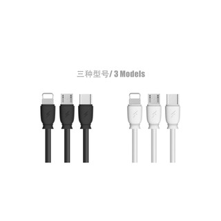 Dây Sạc Iphone 💎FREESHIP💎 Cáp Sạc Remax RC-134 Lightning/Micro/TypeC Iphone/Android - BH 12 Tháng